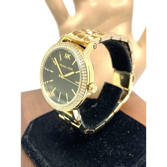 Michael Kors Women\'s Watch MK7345 Corey Quartz Gemmed Gold Stainless Steel 38mm main image 6